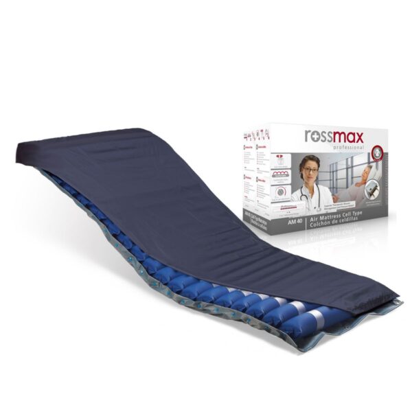 s-zoom ROSSMAX Anti-Bedsore Air Pressure Mattress - Cell Type Air - AM 40- (Max weight capacity 135kgs) Mattress (Blue)