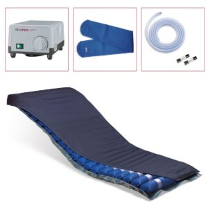 s-zoom2 ROSSMAX Anti-Bedsore Air Pressure Mattress - Cell Type Air - AM 40- (Max weight capacity 135kgs) Mattress (Blue)