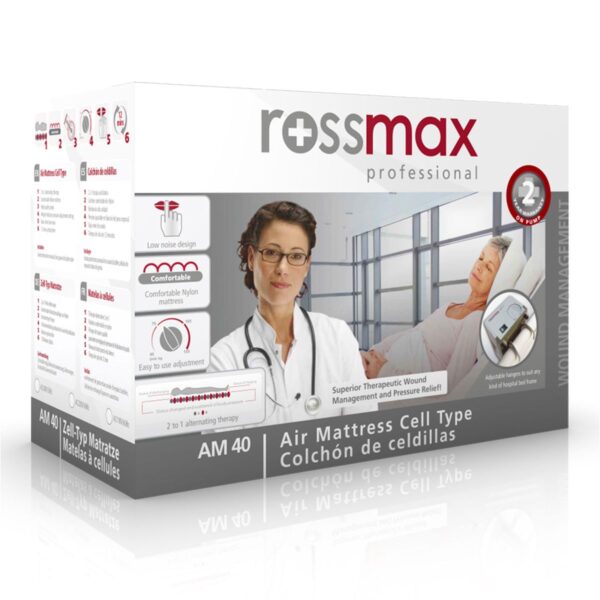 s-zoom3 ROSSMAX Anti-Bedsore Air Pressure Mattress - Cell Type Air - AM 40- (Max weight capacity 135kgs) Mattress (Blue)